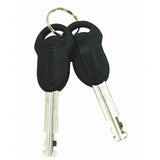 Kryptonite Keeper 5-S2 Disc Lock Black Chrome w/Reminder Cable