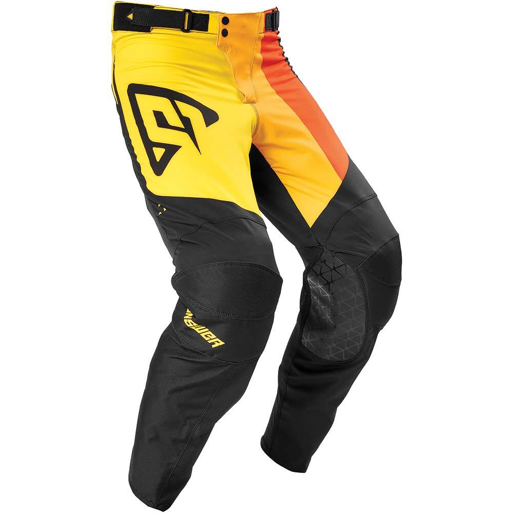 Answer A21 Pace Elite Yellow/Black/Orange Pants