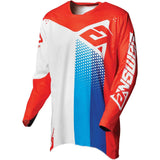 Answer A21 Pace Elite White/Red/Hyper Blue Jersey