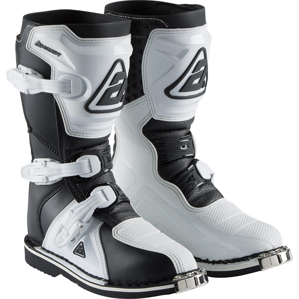 Answer AR1 White/Black Youth Boots