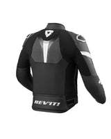 REV'IT! Quantum 3 Black/Anthracite Leather Jacket