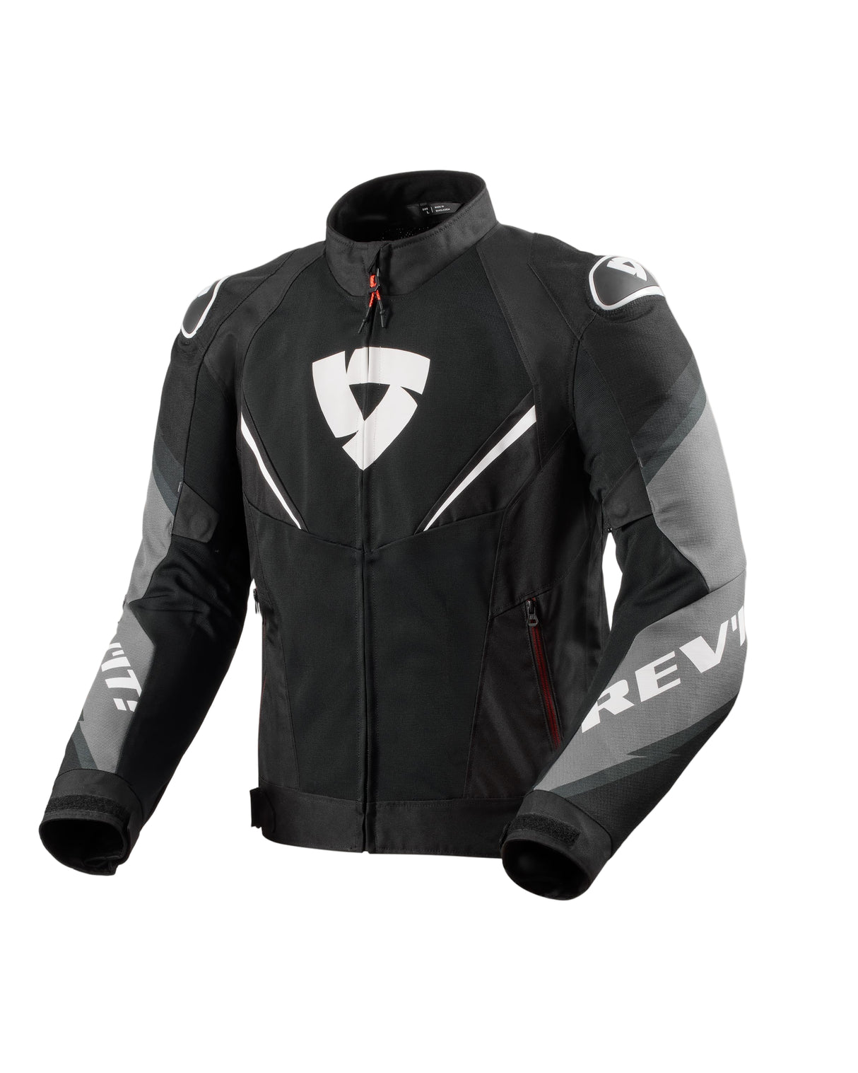 REV'IT! Quantum 3 Air Black/White Textile Jacket