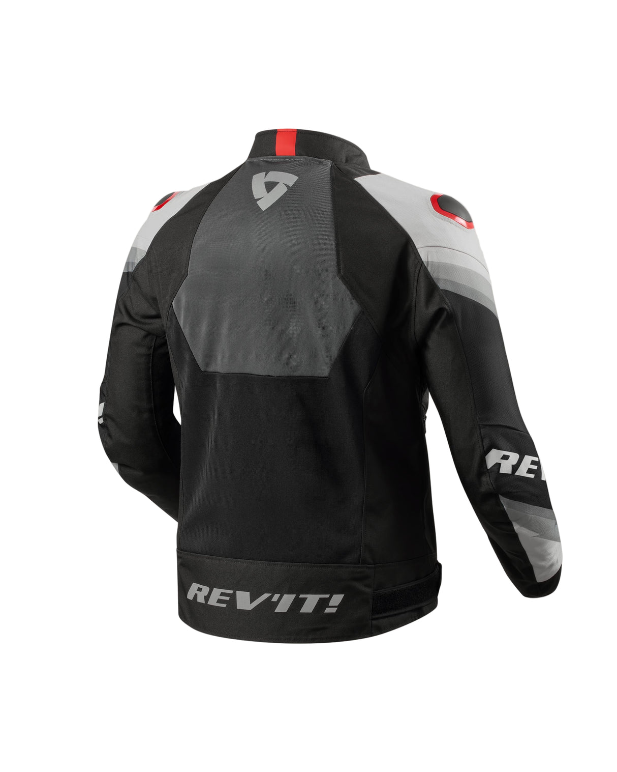 REV'IT! Quantum 3 Air Grey/Red Textile Jacket