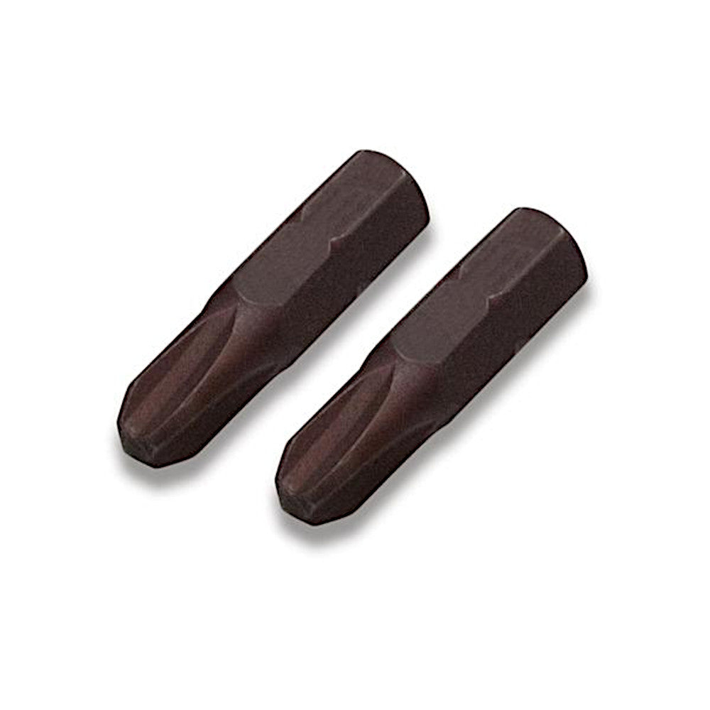Motion Pro Replacement JIS Cross Point 1/4" Hex-Drive Bit Size No.3 (2 Pack)