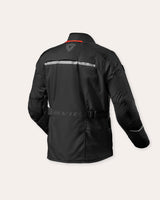 REV'IT! Voltiac 3 H2O Black/Silver Textile Jacket [XXL][INTERNAL]