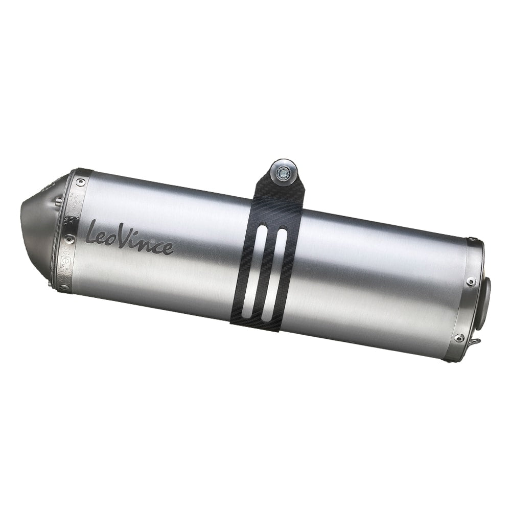 LeoVince LVSO3378 X3 Aluminium Slip-On Muffler w/Stainless End Cap for Suzuki DR 650 SE 96-15