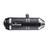 LeoVince LVSO14400EB LV One Evo Stainless Black Slip-On Muffler w/Carbon End Cap for Honda CRF 300 L/CRF 300 Rally 21-22