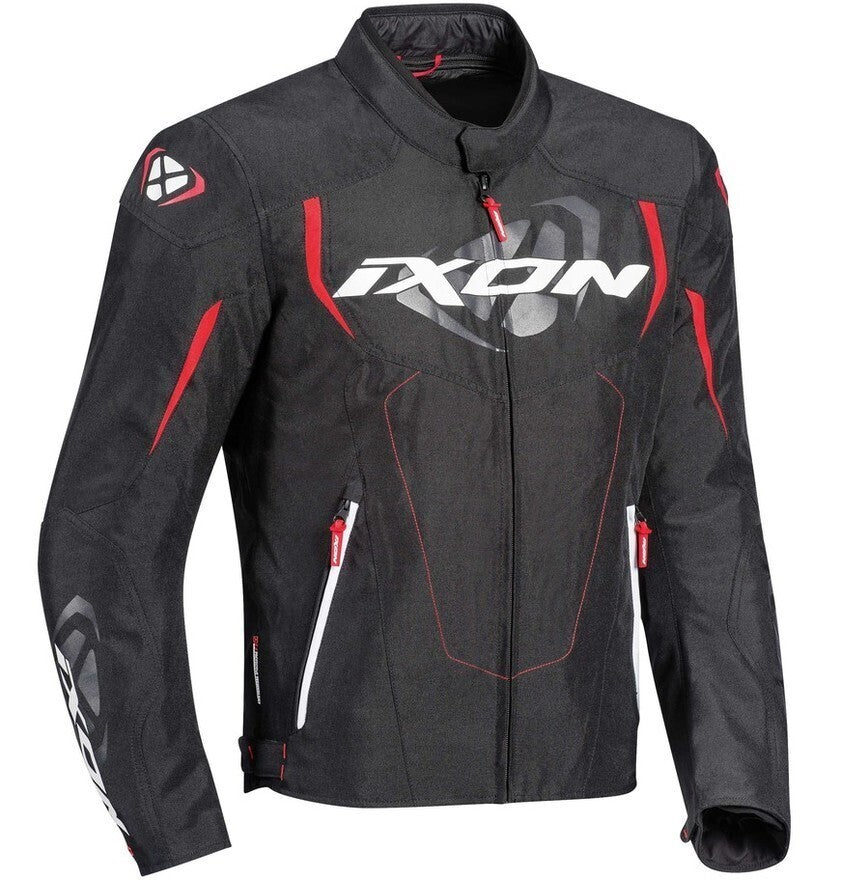 Ixon Cobra Black/Red Textile Jacket