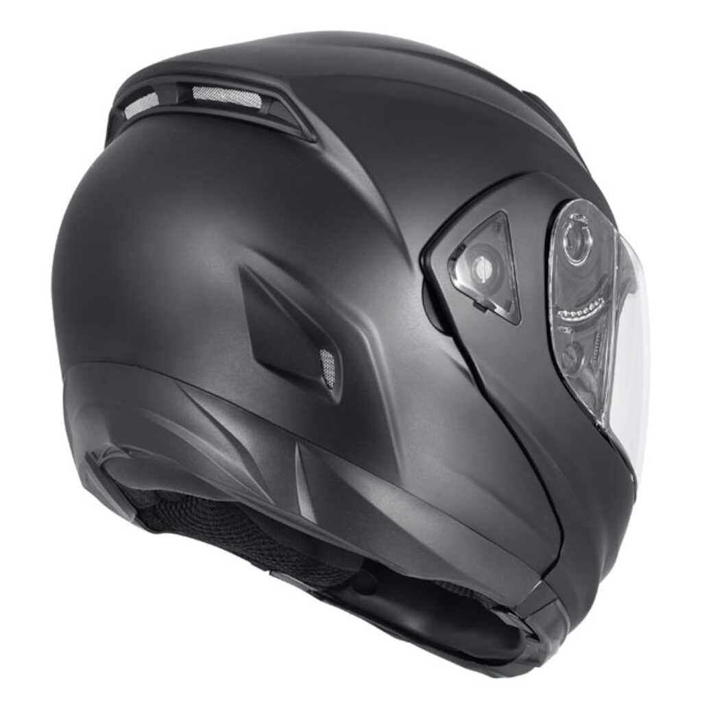 DriRider Compass Matte Black Modular Helmet [LG][INTERNAL]