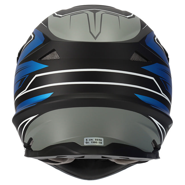 M2R EXO Rush PC-2F Blue Helmet