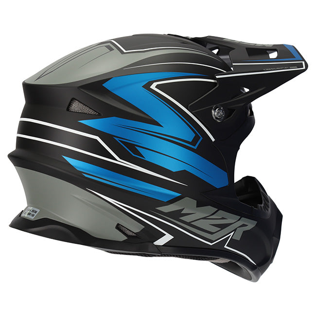 M2R EXO Rush PC-2F Blue Helmet