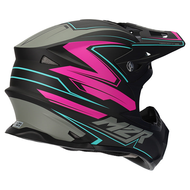 M2R EXO Rush PC-7F Pink Helmet