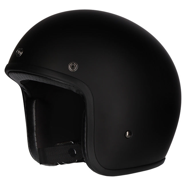 M2R Prime Matte Black Helmet w/Studs