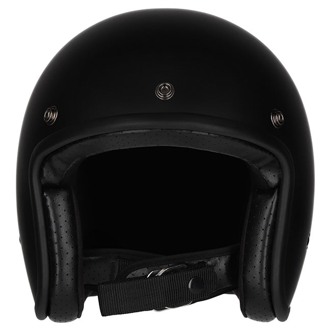 M2R Prime Matte Black Helmet w/Studs