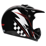 M2R MX2 JR Lightning PC-1 Red/White/Black Youth Helmet