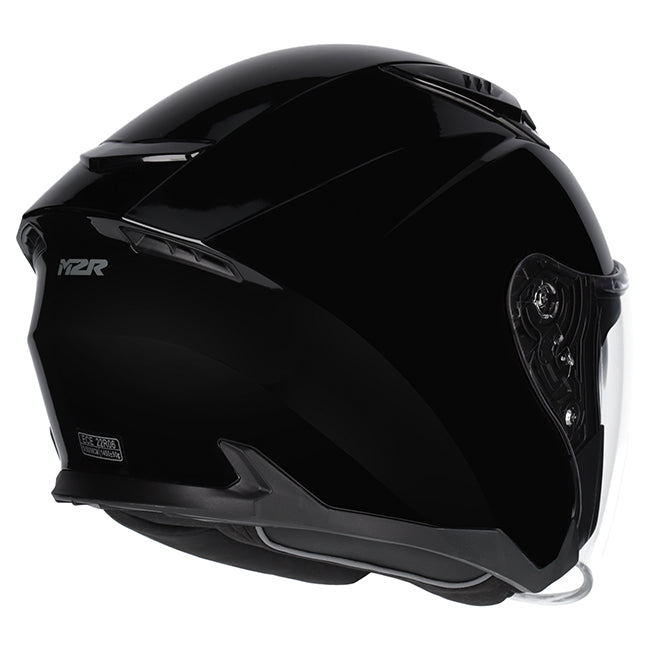 M2R Orbit Black Helmet