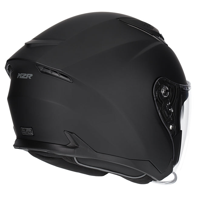 M2R Orbit Matte Black Helmet