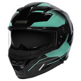 M2R Sabre Inception PC-9 Teal Helmet