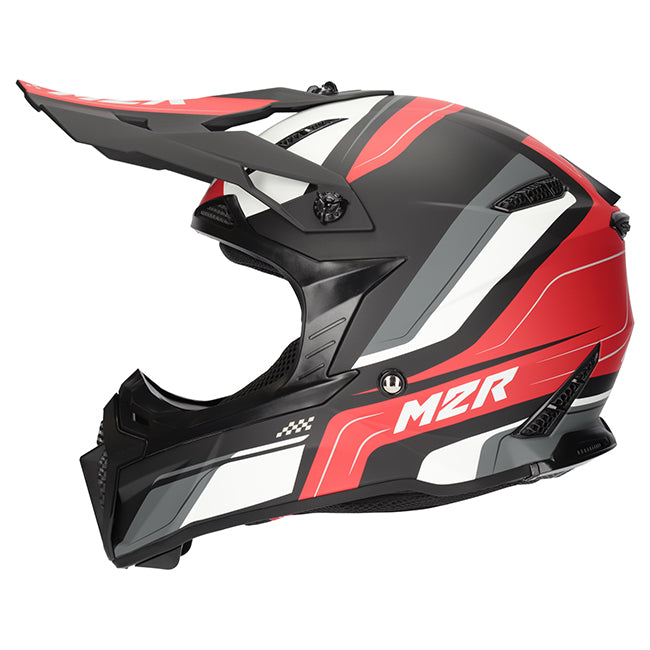 M2R X2.1 Pulse PC-1F Red/Black Helmet