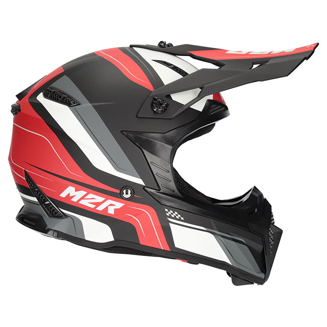 M2R X2.1 Pulse PC-1F Red/Black Helmet