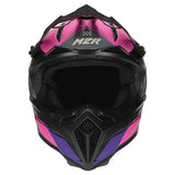 M2R X2.1 Pulse PC-7F Pink/Purple/Black Helmet