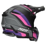 M2R X2.1 Pulse PC-7F Pink/Purple/Black Helmet