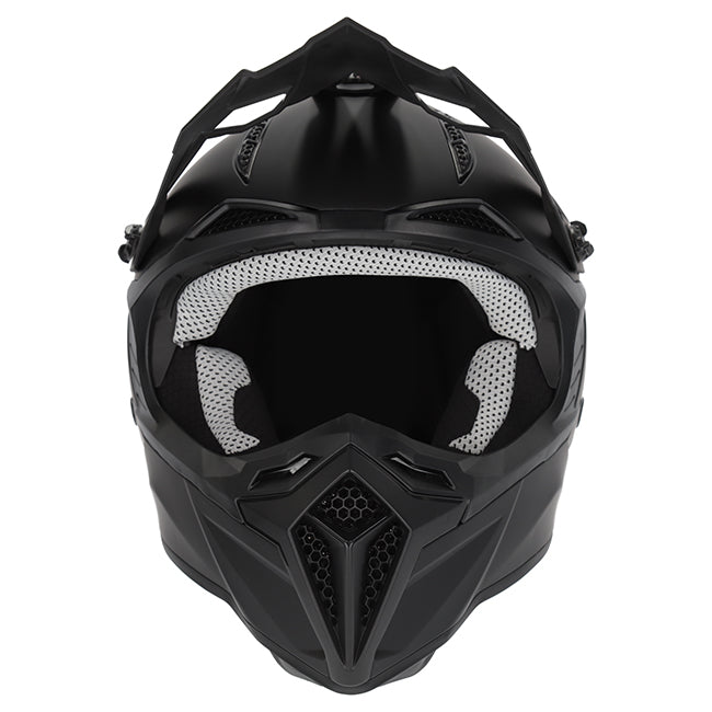 M2R X2.1 Matte Black Youth Helmet