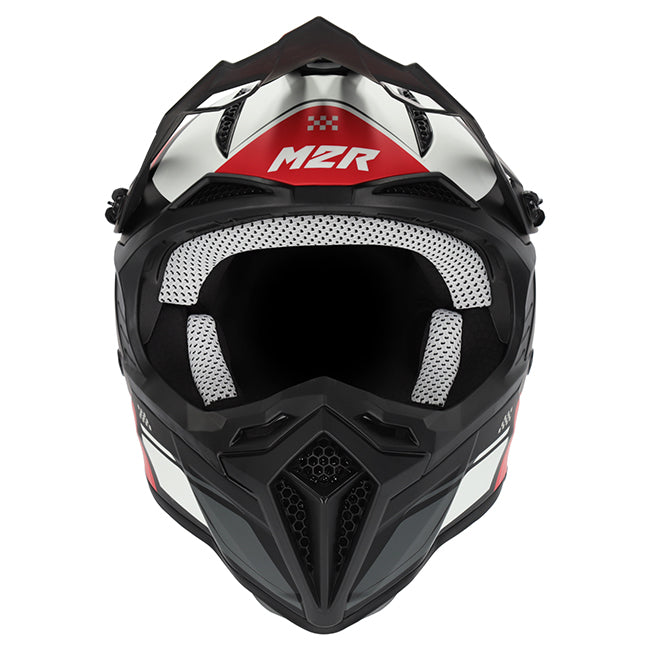 M2R X2.1 Pulse PC-1F Red/Black Youth Helmet