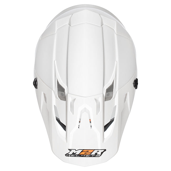 M2R X4 EVO White Helmet