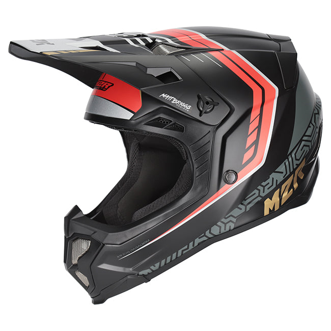 M2R X4 EVO Paradigm PC-1F Red Helmet