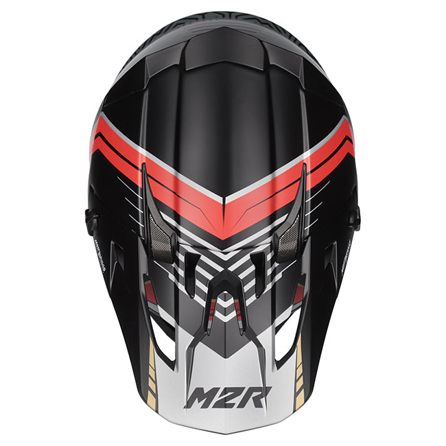 M2R X4 EVO Paradigm PC-1F Red Helmet