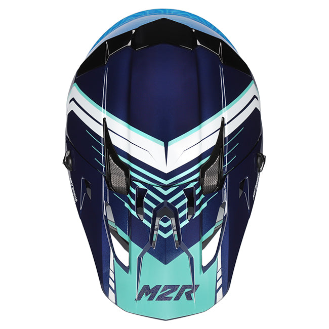 M2R X4 EVO Paradigm PC-2 Blue Helmet