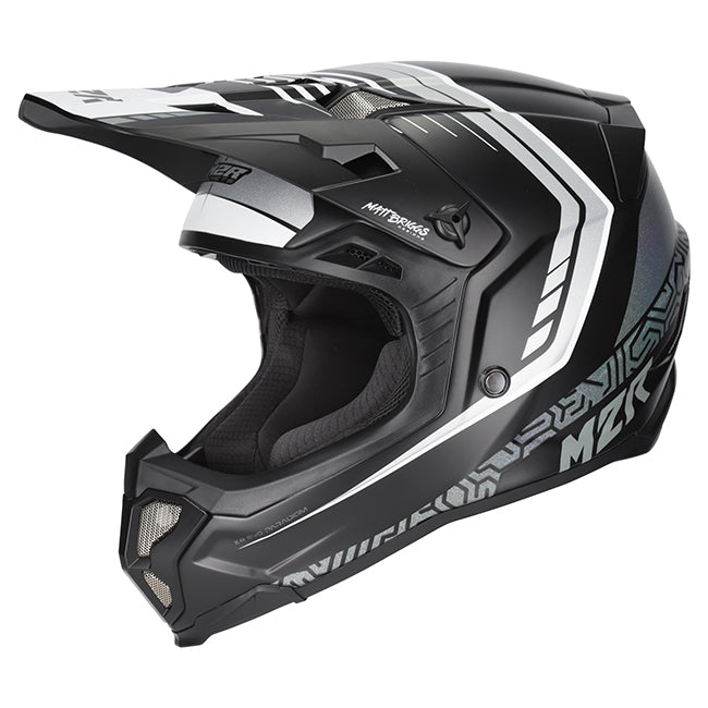 M2R X4 EVO Paradigm PC-5F Black Helmet