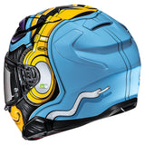 HJC F71 Monkey DJ MC-23 Helmet