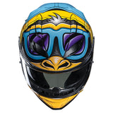 HJC F71 Monkey DJ MC-23 Helmet