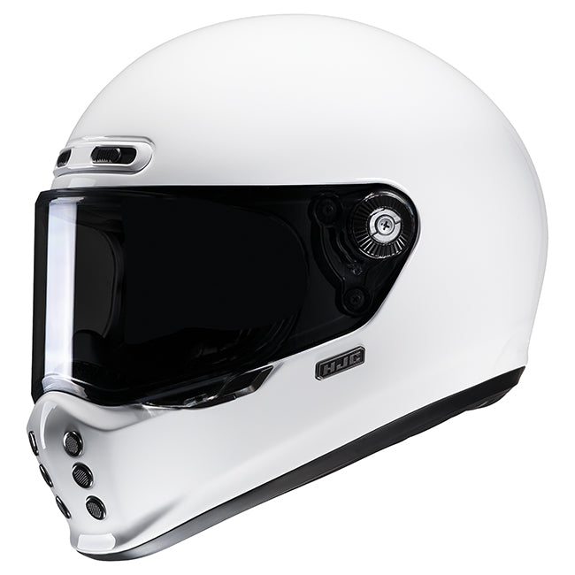 HJC V10 White Helmet