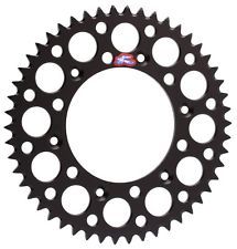 Renthal 112U52048GBK Ultralight Grooved 48T Rear Sprocket Black (520 Pitch)