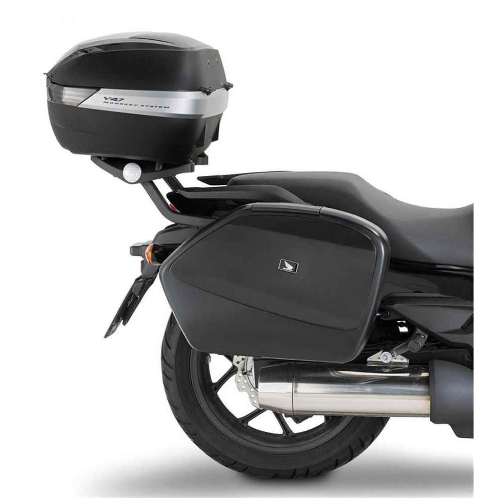 Givi 1131FZ Top Case Rear Rack for Honda CTX700N DCT 14-16 w/Monokey & Monolock Top Cases