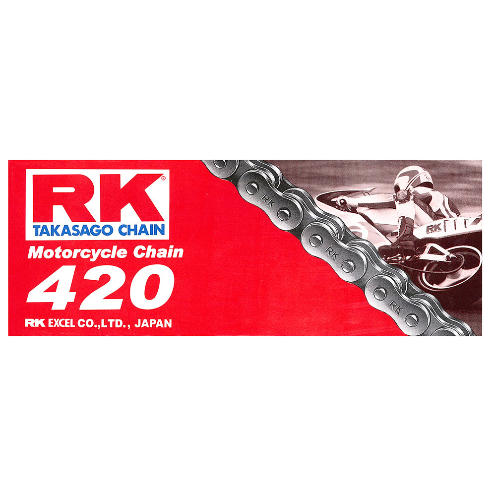 RK Takasago Chain 12-420-120 Standard Chain 420SB 120 Link