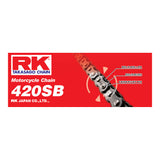 RK Takasago Chain 12-420-136 Standard Chain 420SB 136 Link