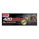 RK Takasago Chain 12-42M-136GD MXZ Series Heavy Duty Chain GB420MXZ 136 Link Gold