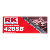 RK Takasago Chain 12-480-126 Standard Chain 428SB 126 Link