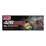 RK Takasago Chain 12-48M-126GD MXZ Series Heavy Duty Chain GB428MXZ 126 Link Gold