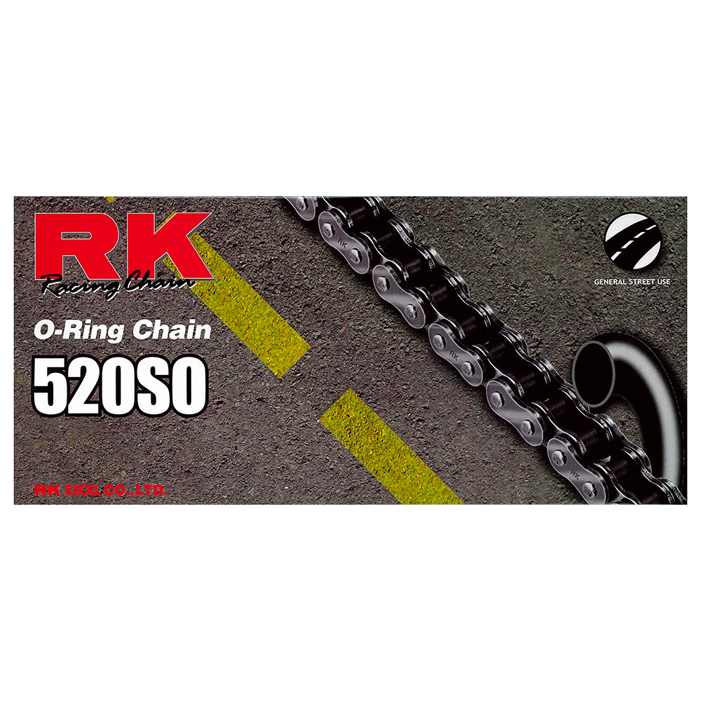 RK Takasago Chain 12-525-112 MO Series O-Ring Chain 520MO 112 Link