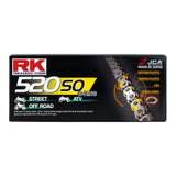 RK Takasago Chain 12-525-120 SO Series O-Ring Chain 520SO 120 Link