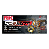 RK Takasago Chain 12-52M-120GD MXZ4 Series Chain GB520MXZ4 120 Link Gold