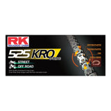 RK Takasago Chain 12-554-120 KRO Series O-Ring Chain 525KRO 120 Link