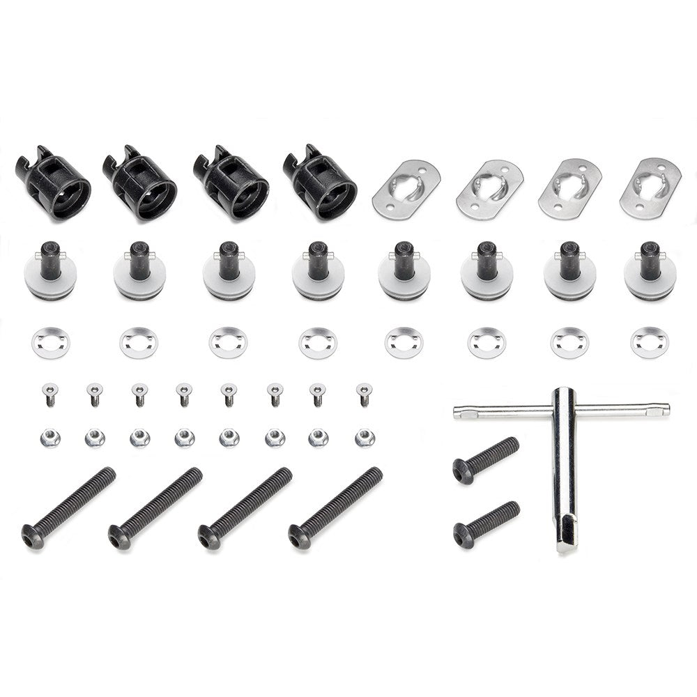 Givi 12RKIT Rapid Release Hardware Kit for Honda XL 750 Transalp 23-Up/Triumph Tiger 1200 GT/Tiger 1200 GT Pro/Tiger 1200 GT Explorer/Tiger 1200 Rally Explorer 22-Up