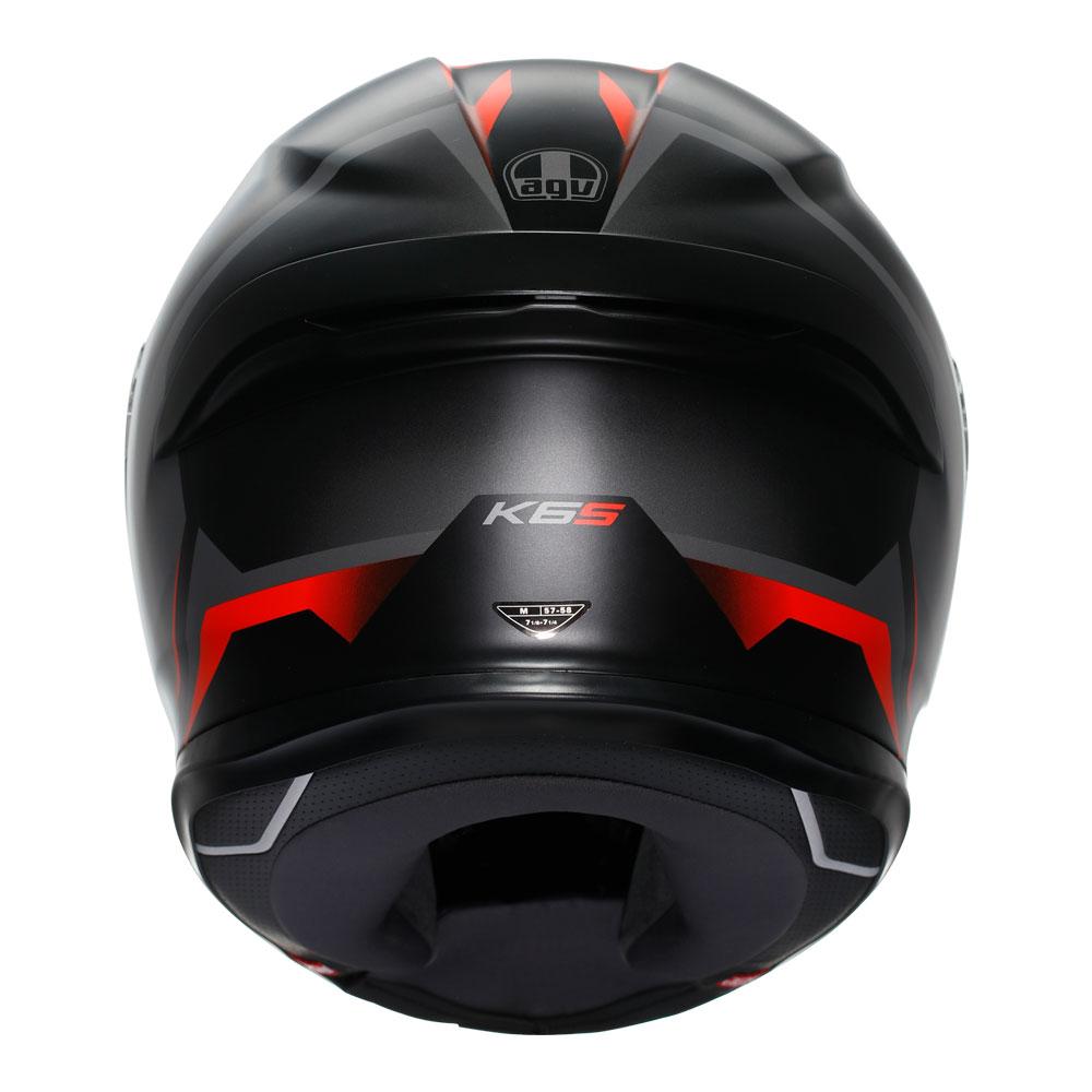 AGV K6 S Karve Black/Grey/Red Helmet