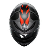 AGV K6 S Karve Black/Grey/Red Helmet